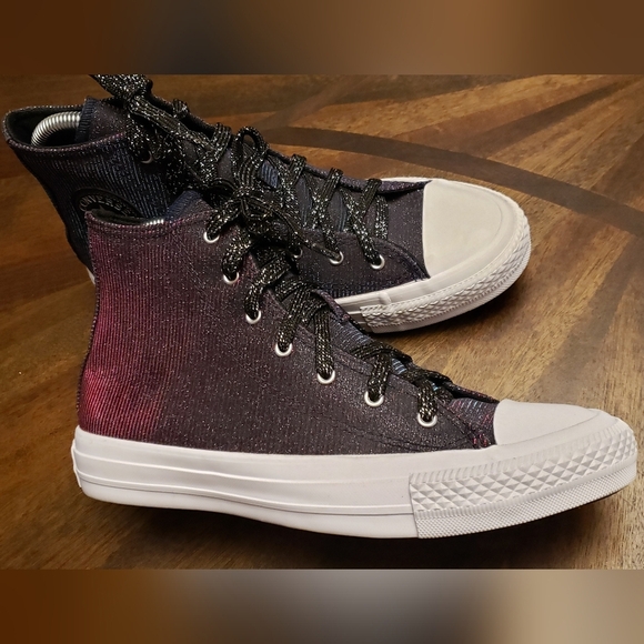 Converse Chuck Taylor All Star Glitter Fade High Tops Women’s 6.5 - Picture 8 of 16
